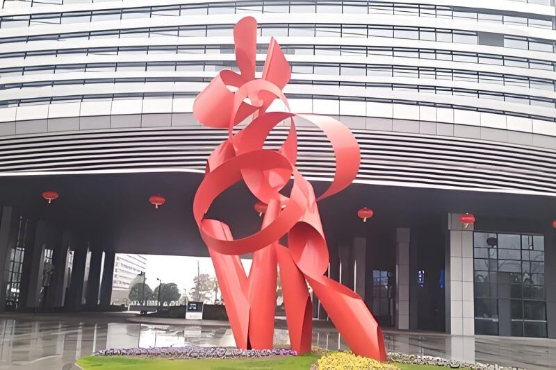 杭州蕭山科技創(chuàng)新園區(qū)主題雕塑-《騰飛》
